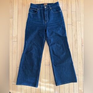 Jamie Haller Raw Rinse Wide A Leg Jeans